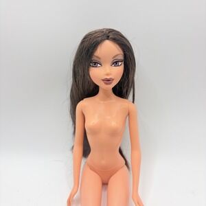 Mattel My Scene Nolee Dark Brown Hair Purple Eyes Barbie Doll 12" Y2K Toy 2000s